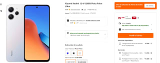 Xiaomi Redmi 12 de 4GB/128GB por 99,99€