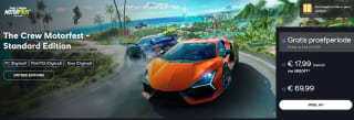 The Crew Motorfest Standard Edition gratis proefperiode via Ubisoft