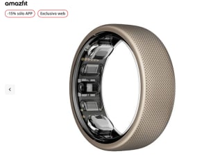 Anillo inteligente Amazfit Helio Ring 20.5 mAh Titanio por 93,50€