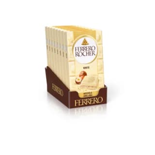 Pack de 8 tabletas Kinder Ferrero varios sabores por 10,80€