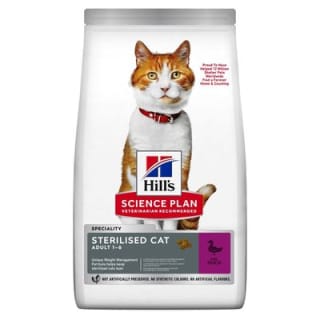[prijsfout?!] Hill's Science Plan Adult Sterilised met Eend 300 GR voor €1,19 per 300 gram