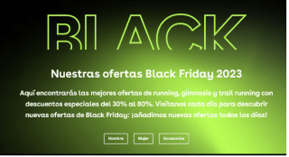 Black Friday Código 30% Descuento en SportsShoes