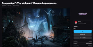 Gratis game Dragon Age: The Veilguard Rooks Weapons Appearance bij EpicGames