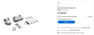 DJI Mini 2 SE por $4,245 en Walmart con cupón y Cashi