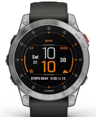 Garmin Epix (Gen 2) Black Silicone Strap Smartwatch for £324.99