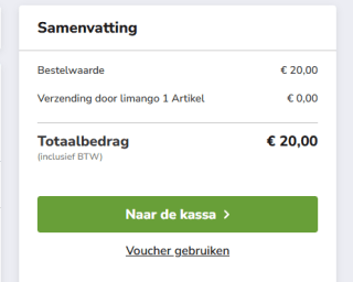 Gratis verzending bij Limango