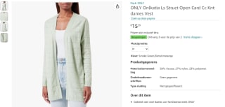 Only dames cardigans/vesten voor €14-15,20 per stuk & 3 voor de prijs van 2