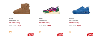 20% extra korting op de sale van Schuurman Schoenen