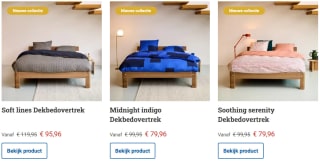 20% korting of meer op alles bij Auping