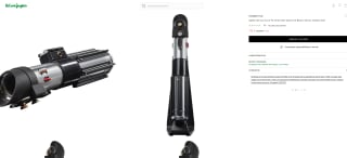 Sable de luz force FX elite Star Wars the Black Series Hasbro Fan por 176€