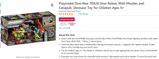 Playmobil Robo-Dino vechtmachine (70928) voor €12,46 bij Amazon