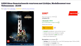 LEGO Ideas Vuurtoren - 21335 voor €229,99 bij Bol.com