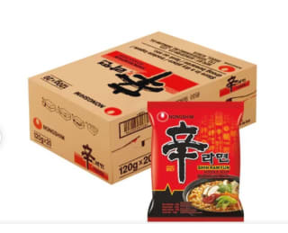 Nongshim Instant Noedels 20 stuks voor €19,99 bij Ochama