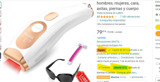 Depiladora de Luz Pulsada IPL con 9 niveles por 29,95€