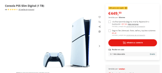 PS5 desde 359€ Días Gaming con 20% Extra descuento en Worten super chollazos