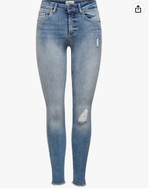 Jeans para Mujer Only Onlblush Ankle Skinny Fit por 14,95€