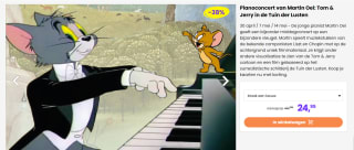 Pianoconcert van Martin Oei: Tom & Jerry in de Tuin der Lusten in Het Concertgebouw in Amsterdam