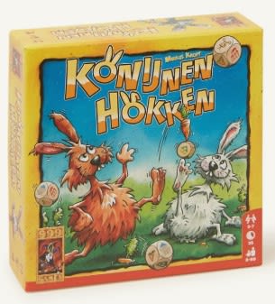 999 Games Konijnen Hokken dobbelspel voor €7,99 bij de Bijenkorf