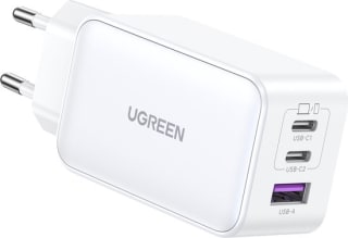 UGREEN Nexode 3-in-1 Snellader GaN 65W voor €29 bij Bol.com