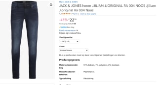 Jack en Jones "Liam" herenjeans voor €22,74 bij Amazon