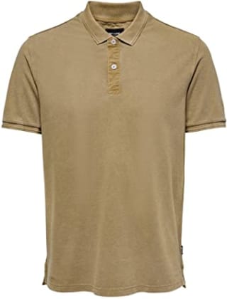 Only & Sons Onstravis Slim Washed heren Polo voor €7,50 bij Amazon