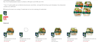 Alle PLUS Maaltijdsalades 1+1 gratis