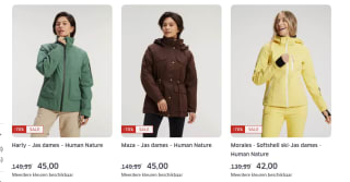 Tot 70% korting op kleding in de ANWB webwinkel