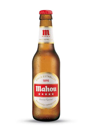 Mahou 5 estrellas 5 Pack 24 x 25 cl a tan solo 44,96€