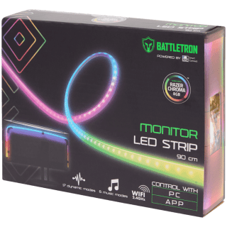 Battletron monitor ledstripverlichting voor 7.95 euro