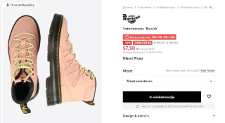 Tot 50% extra korting op Dr Martens in de sale bij About You