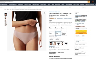 3 Tangas sin Costuras Calvin Klein por solo 22€