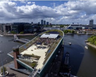 Gratis Daksafari & proefjes op het dak van NEMO Amsterdam