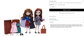 Muñecas Hermione Granger y Ginny Weasley Deluxe Wizarding World por 20€