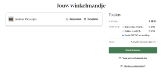 Gratis verzending per drone bij Chocoladebezorgd