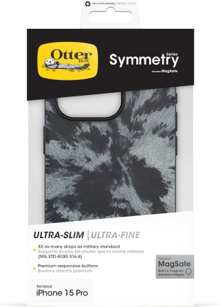 OtterBox Symmetry MagSafe geschikt voor Apple iPhone 15 Pro Hoesje Burnout Sky voor €13,49 bij Amazon