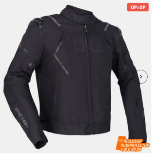 Richa Vendetta Motorjas Slim fit voor €125 bij Mkcmoto