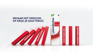 Probeer parodontax tandpasta 75 ml gratis na cashback