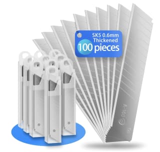 HAOJOYFUN 100 Cuchillas Cutter Profesional por solo 10,19€