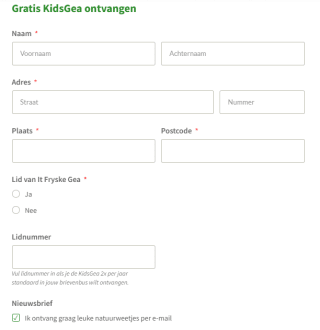 Gratis jeugdblad van It Fryske Gea