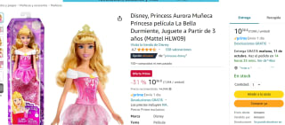 Recopilación de juguetes y muñecasDisney en prime day con descuentos de hasta -60% o más