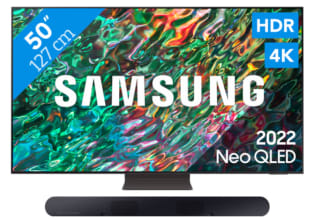 Samsung Neo QLED 50QN90B (2022) + Soundbar voor €1.199 bij Coolblue