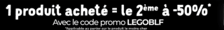 2e LEGO set met 50% korting met de CDiscount code