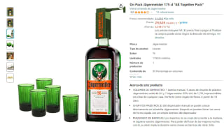 Estuche Licor Jägermeister 175 cl "All Together Pack por 26,66€