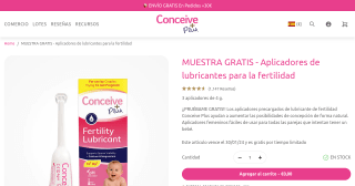 Lubricantes para fertilidad gratis