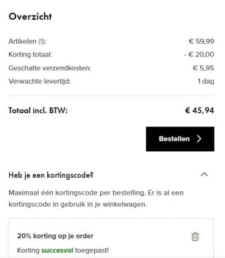 20% extra korting op de sale via deze Pabo kortingscode
