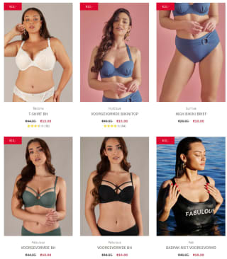 €10 per stuk op de Outlet van Sapph