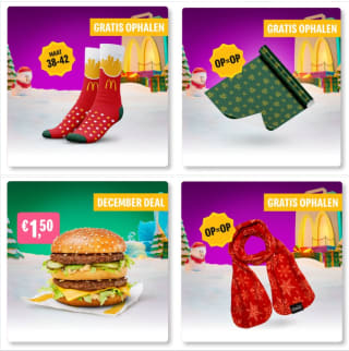 McDonald’s Cadeau Kalender 2023 ALLE ACTIES met gratis cadeaus