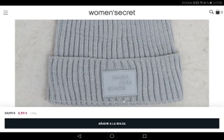 Gorro tricot logo gris,Por 6,99€