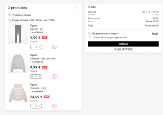 Ofertas Oysho hasta 70% + 10€ Extra descuento en Privalia