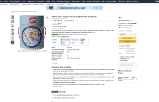 Puzzle APLI KIDS circular mapamundi 48 piezas por solo 7,75€